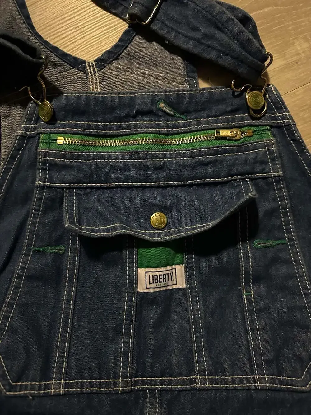 Liberty Blue Denim Bib Overalls